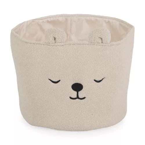 Moni MILO tárolókosár 30x30cm M méret ivory/BÉZS