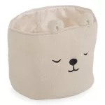 Moni MILO tárolókosár 30x30cm M méret ivory/BÉZS
