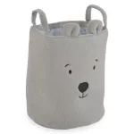 Moni NORI prémium játéktároló kosár XL méret 35x45cm SZÜRKE