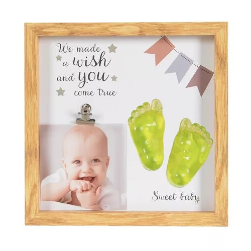 Moni MOULD First Steps kéz- láblenyomat készítő képkeretben