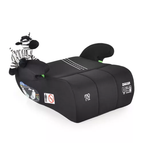 Moni DAKAR ülésmagasító I-SIZE 125-150cm FEKETE