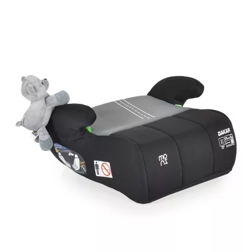 Moni DAKAR ülésmagasító I-SIZE 125-150cm SZÜRKE