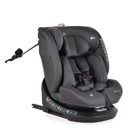 Moni DRACO I-SIZE autósülés 40-150cm FEKETE