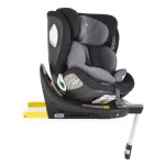 Moni I-SMART autós ülés 40-150cm, I-SIZE támasztóláb, oldalvédelem, ISOFIX, okosgomb SZÜRKE
