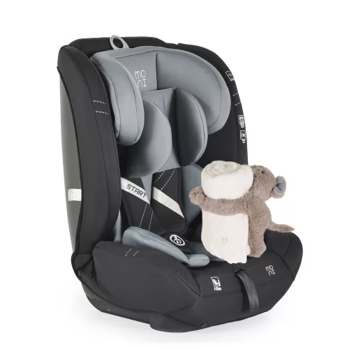 Moni START autósülés 76-150cm I-SIZE, ajándék takaróval SZÜRKE