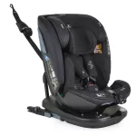 Moni GRAVITY I-size autós ülés 40-150cm, SPS, forgatható talp, pamut huzat FEKETE