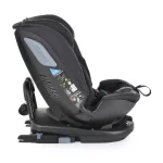 Moni GRAVITY I-size autós ülés 40-150cm, SPS, forgatható talp, pamut huzat FEKETE