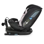Moni GRAVITY I-size autós ülés 40-150cm, SPS, forgatható talp, pamut huzat PINK