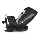 Moni GRAVITY I-size autós ülés 40-150cm, SPS, forgatható talp, pamut huzat PINK