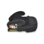 Moni JAX autós ülésmagasító háttámlával 125-150cm rögzítő hevederrel, ISOFIX FEKETE