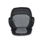 Moni JAX autós ülésmagasító háttámlával 125-150cm rögzítő hevederrel, ISOFIX SZÜRKE
