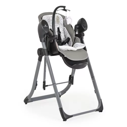 CANGAROO NIRVANA 2in1 etetőszék és hinta SZÜRKE