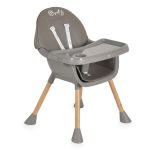 BISCOTTI etetőszék 2in1 SZÜRKE