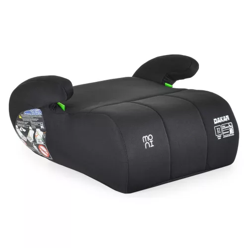 Moni DAKAR BASIC ülésmagasító I-SIZE 125-150cm játék nélkül FEKETE