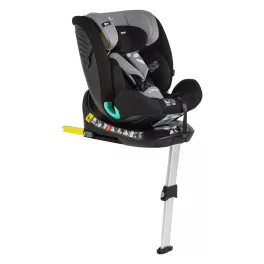   Moni i-PROTECT autós ülés 40-150cm támasztólábbal 360 forgatható STEEL/SZÜRKE