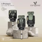 Moni i-PROTECT autós ülés 40-150cm támasztólábbal 360 forgatható STEEL/SZÜRKE