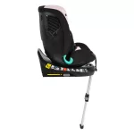 Moni i-PROTECT autós ülés 40-150cm támasztólábbal 360 forgatható PINK