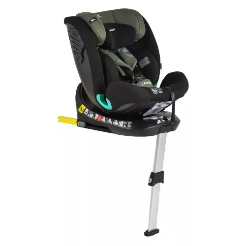 Moni i-PROTECT autós ülés 40-150cm támasztólábbal 360 forgatható ZÖLD