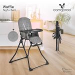 WAFFLE etetőszék SZÜRKE