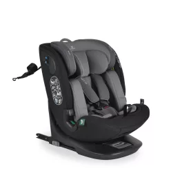   Moni GTS prémium autós ülés 40-150cm SPS, 360fokban forgatható SZÜRKE