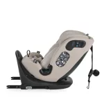 Moni GTS prémium autós ülés 40-150cm SPS, 360fokban forgatható BÉZS