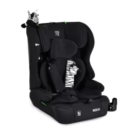   Moni ROCK autós ülés 76-150cm, 2játékkal, pohártartó, belső öv, isofix nélkül FEKETE