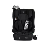 Moni ROCK autós ülés 76-150cm, 2játékkal, pohártartó, belső öv, isofix nélkül FEKETE