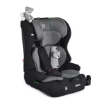 Moni ROCK autós ülés 76-150cm, 2játékkal, pohártartó, belső öv, isofix nélkül SZÜRKE