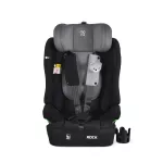 Moni ROCK autós ülés 76-150cm, 2játékkal, pohártartó, belső öv, isofix nélkül SZÜRKE