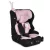 Moni ROCK autós ülés 76-150cm, 2játékkal, pohártartó, belső öv, isofix nélkül PINK