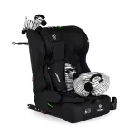 Moni SECURITY autós ülés belső övvel, isofix, ajándék 2plüss+párna 76-150cm FEKETE