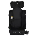 Moni SECURITY autós ülés belső övvel, isofix, ajándék 2plüss+párna 76-150cm FEKETE