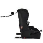 Moni SECURITY autós ülés belső övvel, isofix, ajándék 2plüss+párna 76-150cm FEKETE
