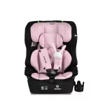 Moni SECURITY autós ülés belső övvel, isofix, ajándék 2plüss+párna 76-150cm PINK