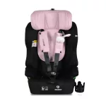 Moni SECURITY autós ülés belső övvel, isofix, ajándék 2plüss+párna 76-150cm PINK