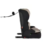 Moni SECURITY autós ülés belső övvel, isofix, ajándék 2plüss+párna 76-150cm BÉZS