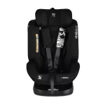Moni i-MAXX autós ülés, isofix, forgatható, 2 plüss+párna 40-150cm FEKETE