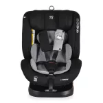 Moni i-MAXX autós ülés, isofix, forgatható, 2 plüss+párna 40-150cm SZÜRKE