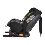 Moni i-MAXX autós ülés, isofix, forgatható, 2 plüss+párna 40-150cm SZÜRKE