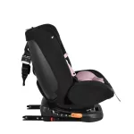 Moni i-MAXX autós ülés, isofix, forgatható, 2 plüss+párna 40-150cm PINK