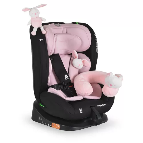 Moni COMPETITION dönthető autós ülés 40-150cm PINK