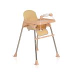 CENTURY etetőszék műanyag játékhíddal BÉZS