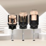 STRIKE autós ülés támasztólábbal 40-150cm BÉZS