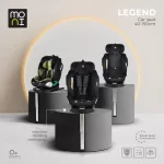 Moni LEGEND autós ülés 40-150cm támasztólábbal ZÖLD