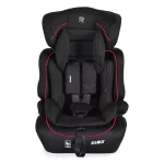 Moni FLEX autós ülés 76-150cm FEKETE/PIROS díszcsík