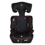 Moni FLEX autós ülés 76-150cm FEKETE/PIROS díszcsík