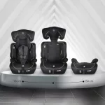 Moni FLEX autós ülés 76-150cm FEKETE/BÉZS díszcsík