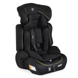 Moni FLEX autós ülés 76-150cm FEKETE/ZÖLD díszcsík