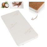 AIR MEMORY matrac 120x60cm 3 réteg, kókusz+szivacs+memóriahab FEHÉR