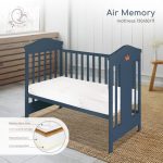 AIR MEMORY matrac 120x60cm 3 réteg, kókusz+szivacs+memóriahab FEHÉR